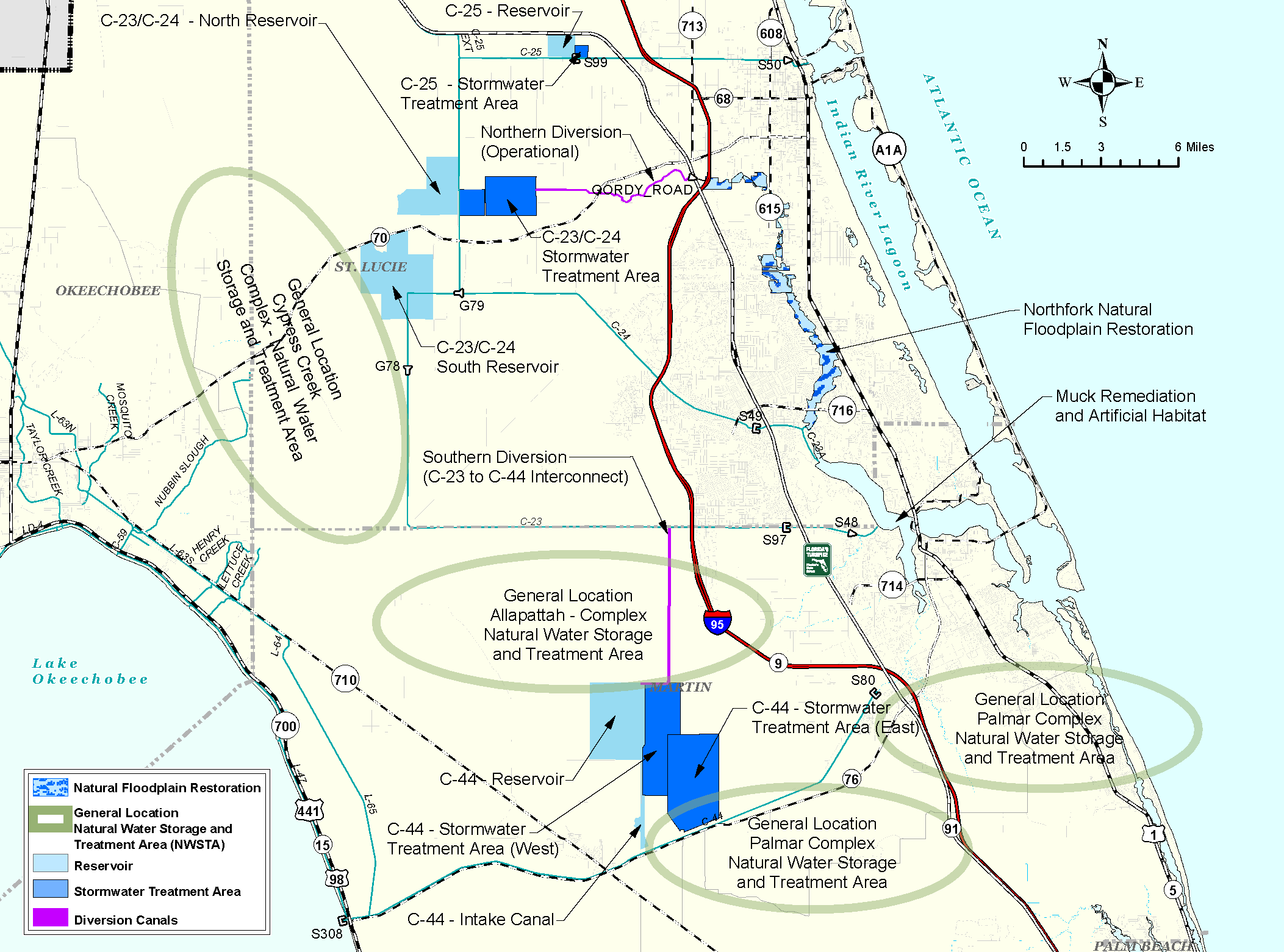 Map of project area; click for full-size map Map of project area; click for full-size map